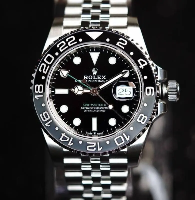 Rolex GMT-Master II ‘Bruce Wayne’ Black & Grey, Jubilee Bracelet