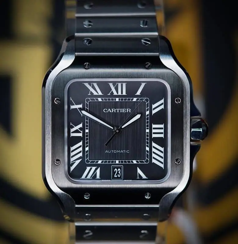 2025 Cartier Santos Large ADLC Bezel WSSA0037