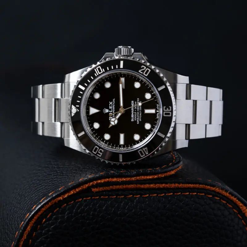 Rolex Submariner No Date watch – iconic luxury dive watch used to illustrate Rolex price trends and future 2026 market predictions.