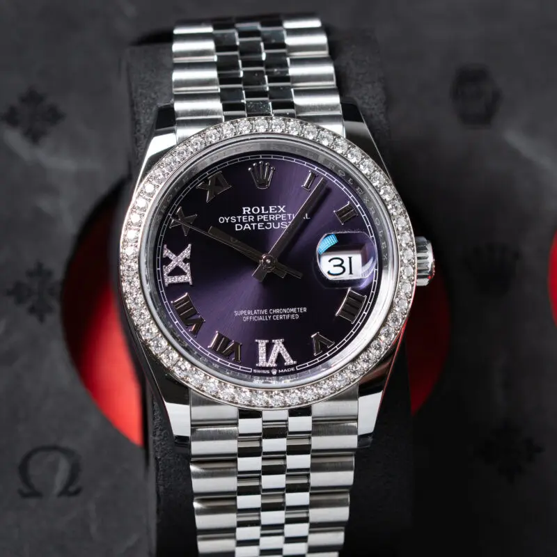2026 Rolex Datejust 36mm Purple Diamond Set Ref. 126284RBR