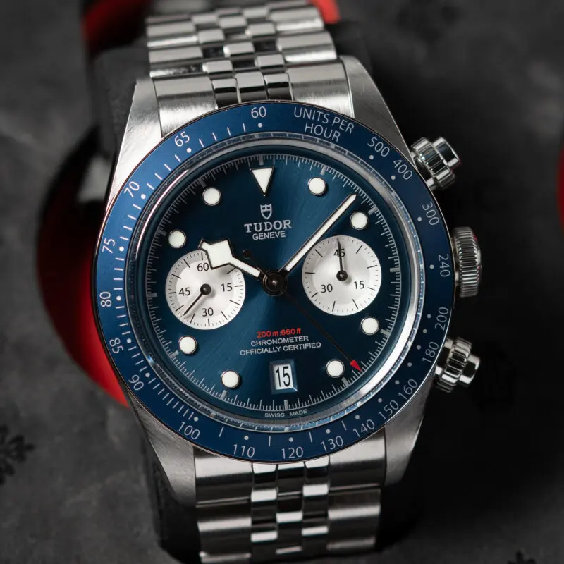 Tudor Black Bay Chronograph Boutique Exclusive Blue Dial Reference 79360B-0002