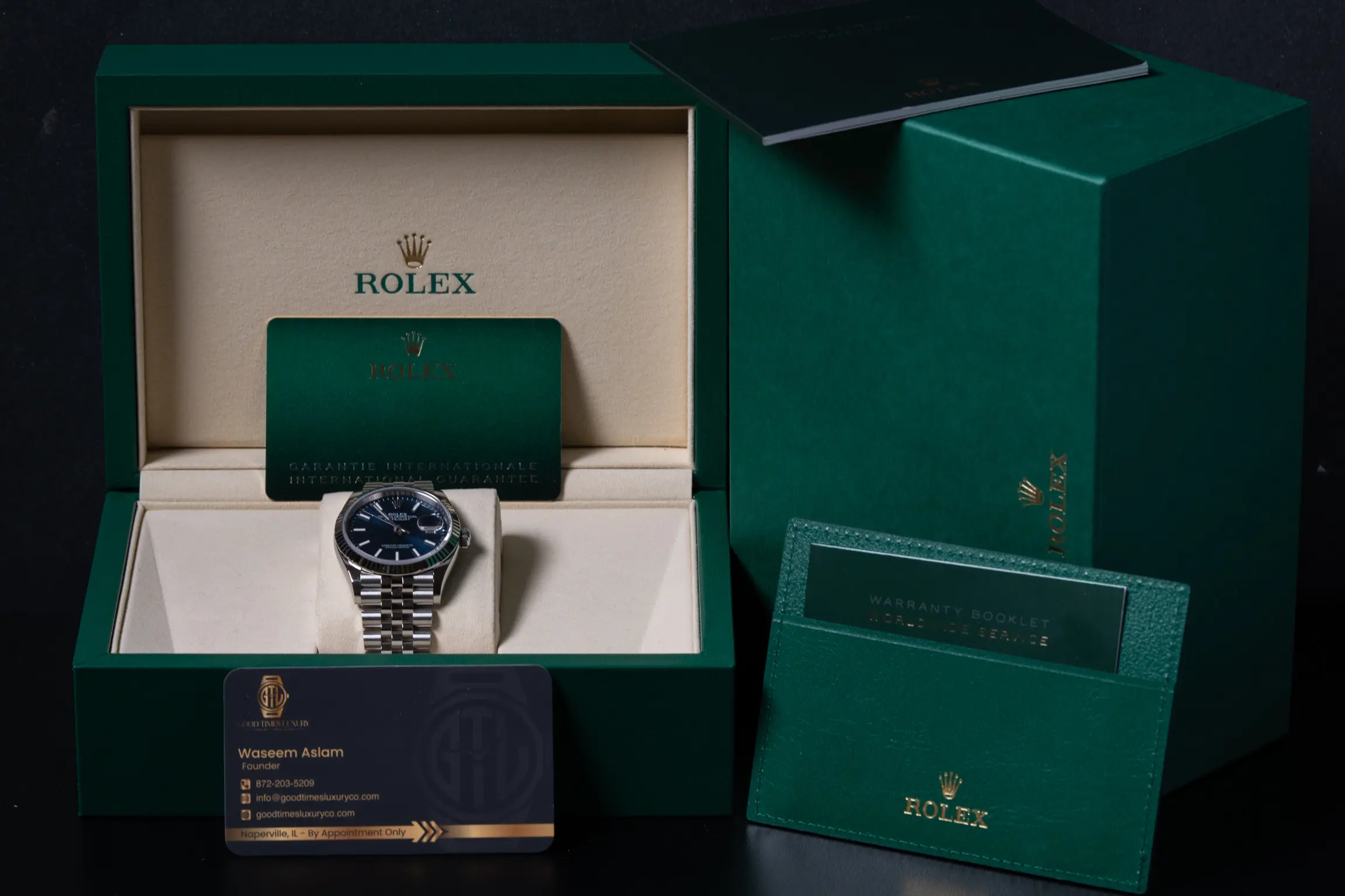 2026 Rolex Datejust 36mm Blue Dial, Jubilee Bracelet Reference 126234 10 2026 Rolex Datejust 36mm Blue Dial, Jubilee Bracelet Reference 126234 - Image 10