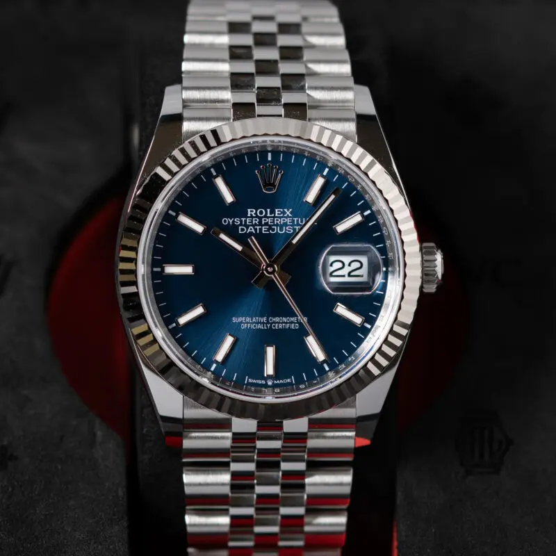 2026 Rolex Datejust 36mm Blue Dial, Jubilee Bracelet Reference 126234