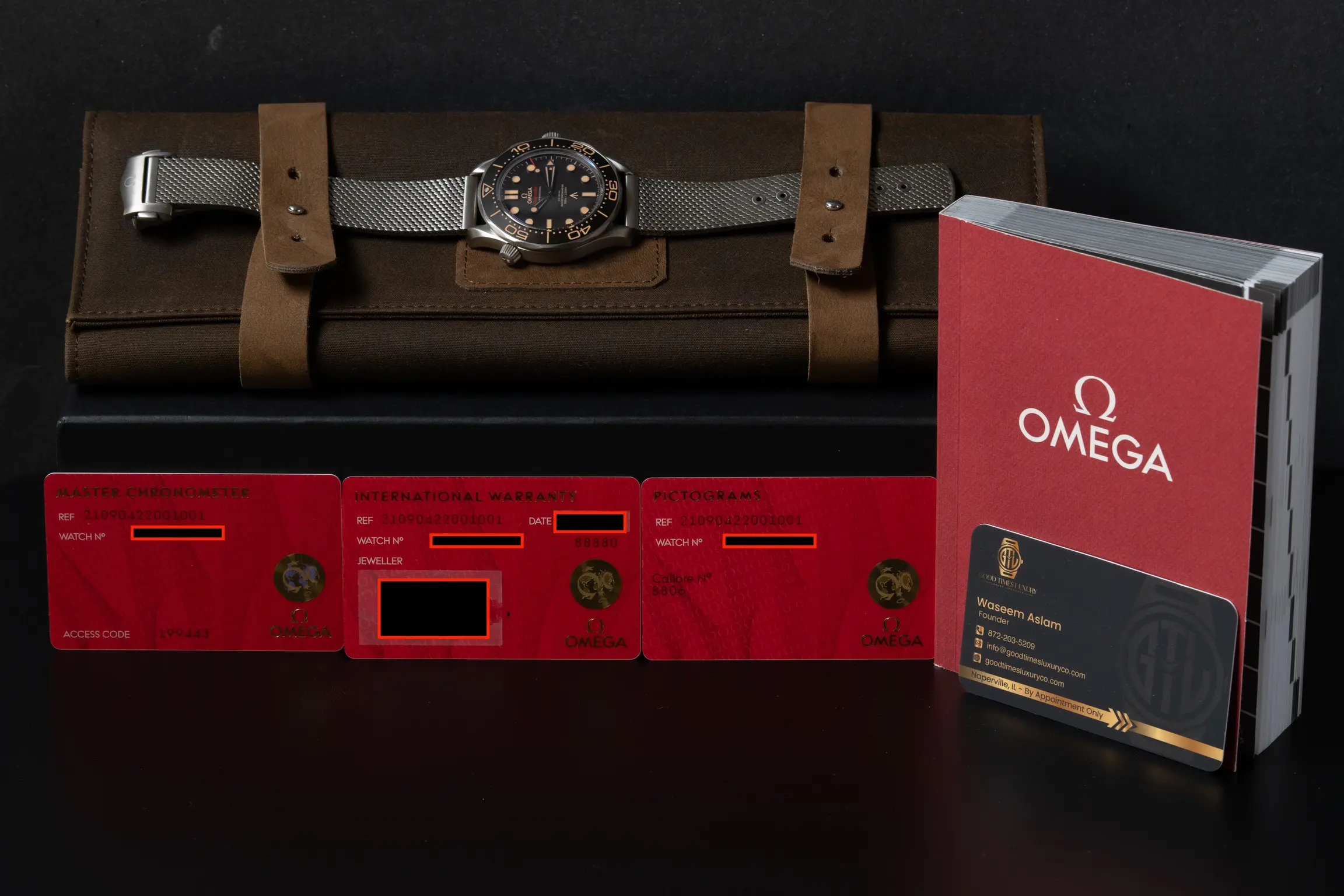 2022 Omega Seamaster Professional No Time To Die Reference 210.90.42.20.01.001 10 2022 Omega Seamaster Professional No Time To Die Reference 210.90.42.20.01.001 - Image 10