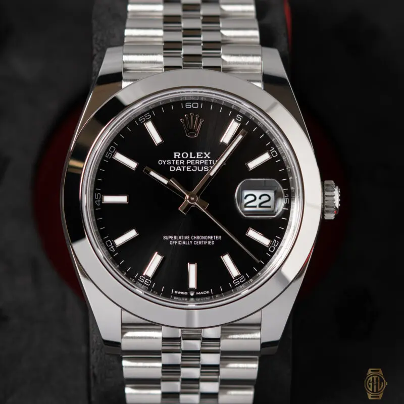2026 Rolex Datejust 41mm Black Dial Jubilee Bracelet Reference 126300