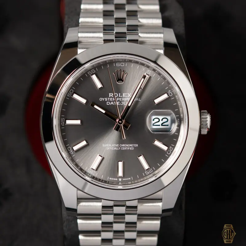 2026 Rolex Datejust 41mm Grey Dial Jubilee Bracelet Reference 126300