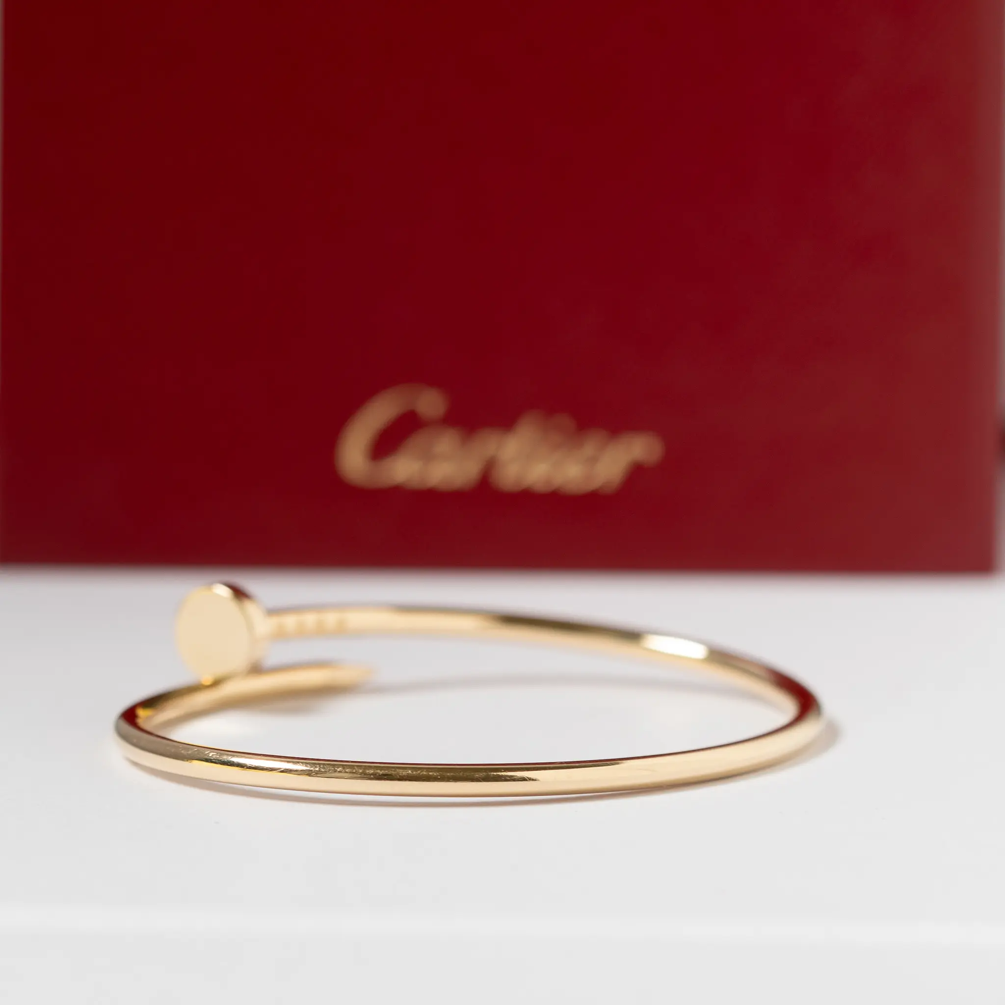 2018 Cartier Juste Un Clou Yellow Gold Small Model Size 15cm 3 2018 Cartier Juste Un Clou Yellow Gold Small Model Size 15cm - Image 3