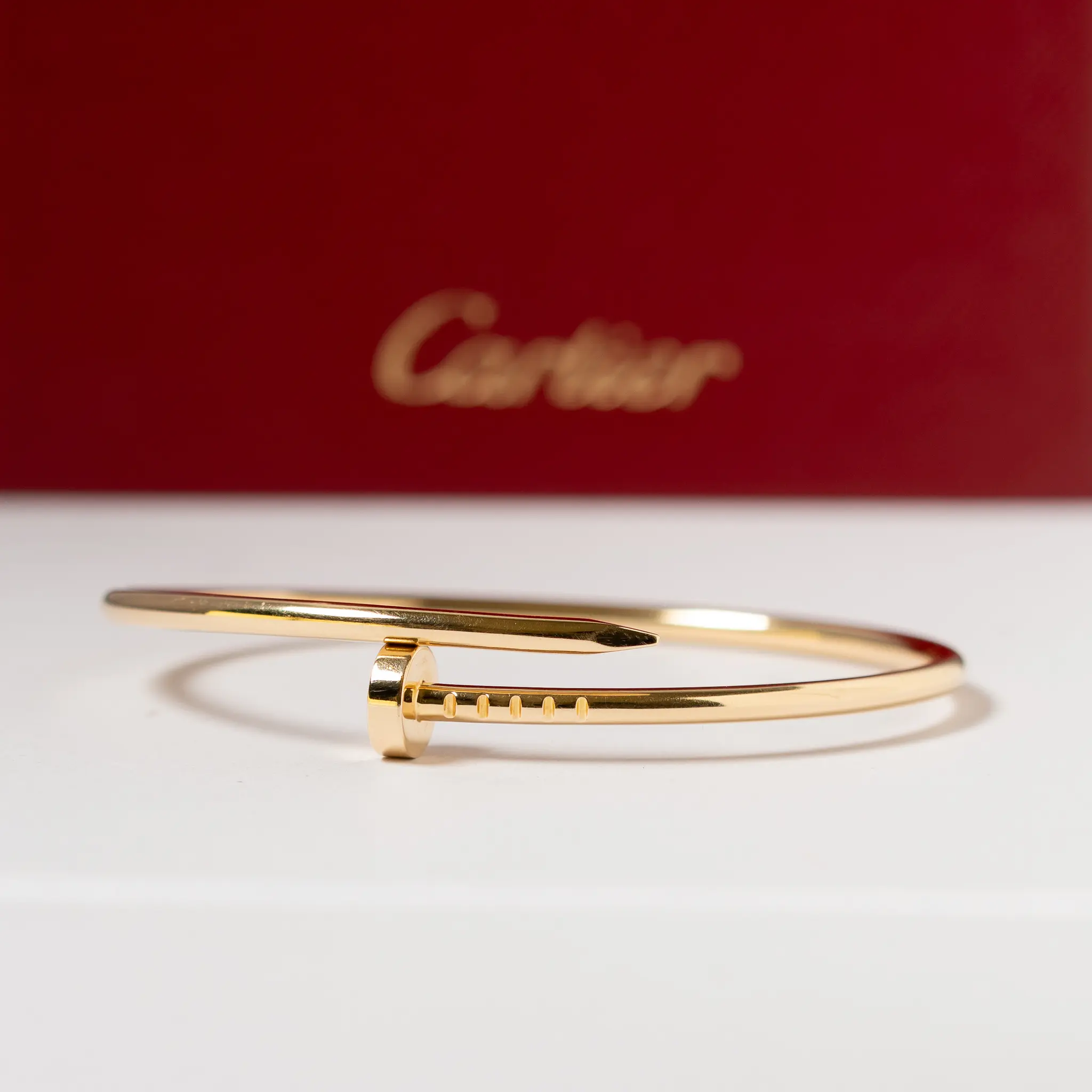 2018 Cartier Juste Un Clou Yellow Gold Small Model Size 15cm 5 2018 Cartier Juste Un Clou Yellow Gold Small Model Size 15cm - Image 5