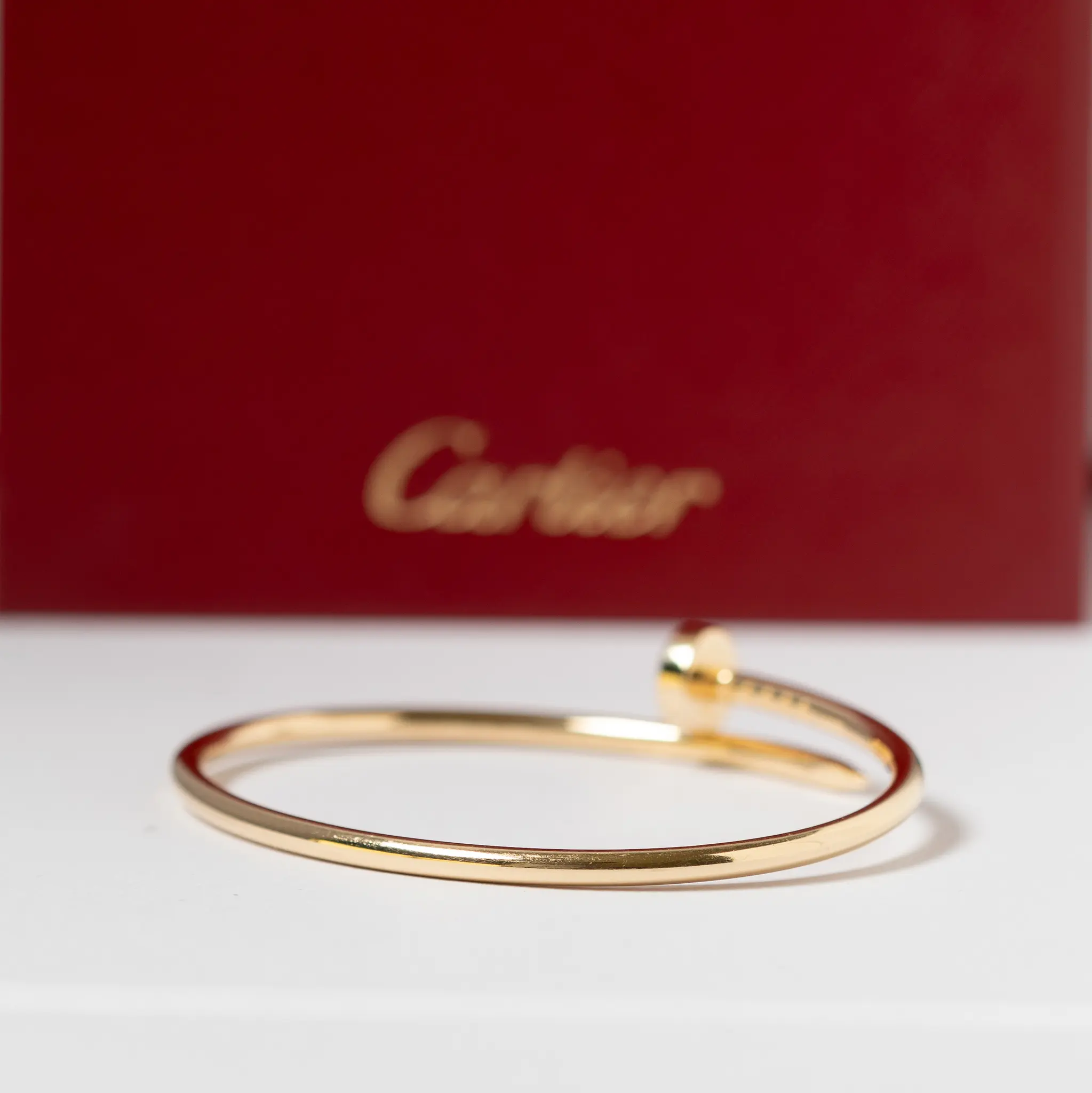 2018 Cartier Juste Un Clou Yellow Gold Small Model Size 15cm 6 2018 Cartier Juste Un Clou Yellow Gold Small Model Size 15cm - Image 6