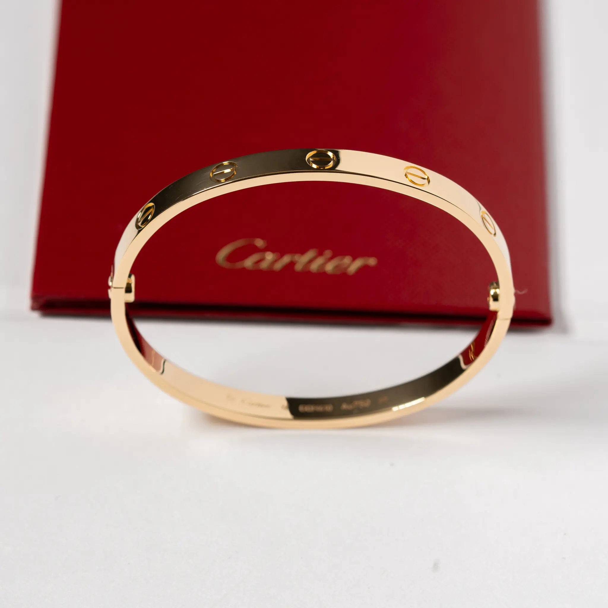 2018 Cartier Love Bracelet Classic Model Size 17cm 4 2018 Cartier Love Bracelet Classic Model Size 17cm - Image 4