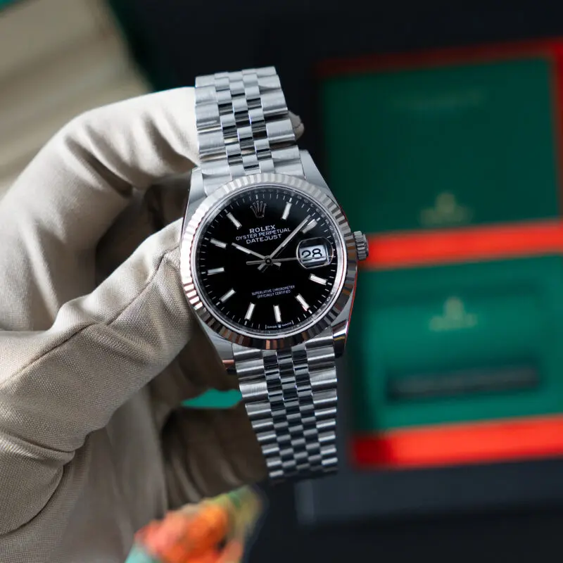 2026 Rolex Datejust 36mm Black Dial, Jubilee Bracelet Reference 126234