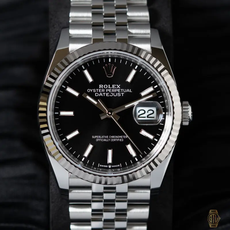 2026 Rolex Datejust 36mm Black Dial, Jubilee Bracelet Reference 126234