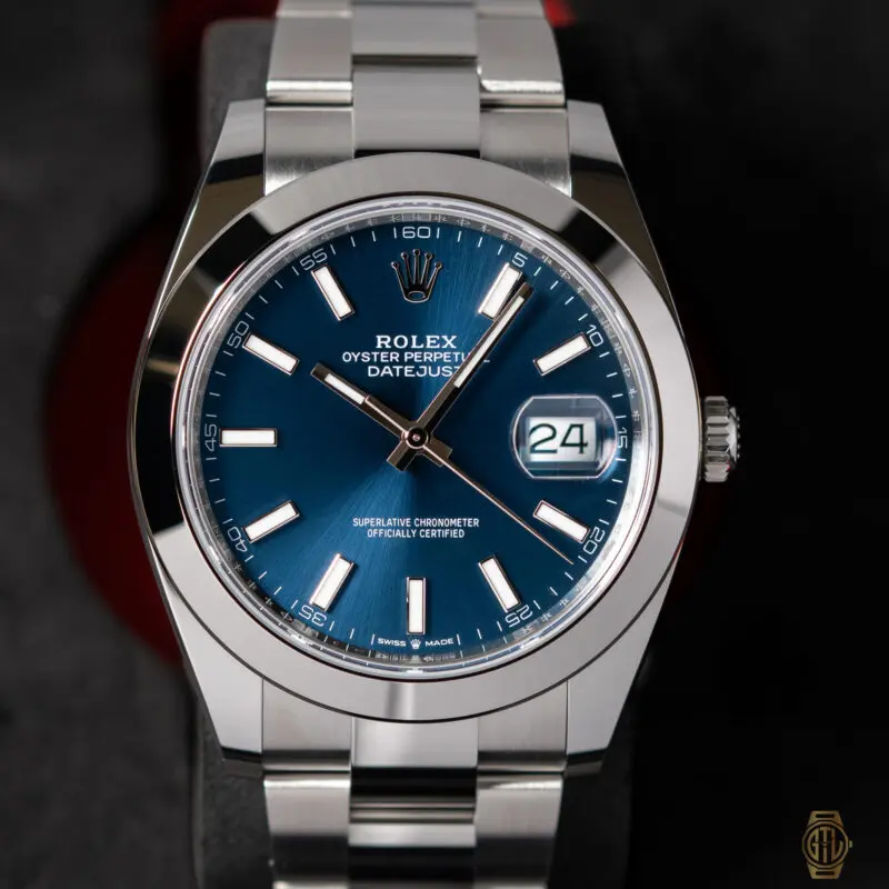 2026 Rolex Datejust 41mm Blue Dial Oyster Bracelet Reference 126300