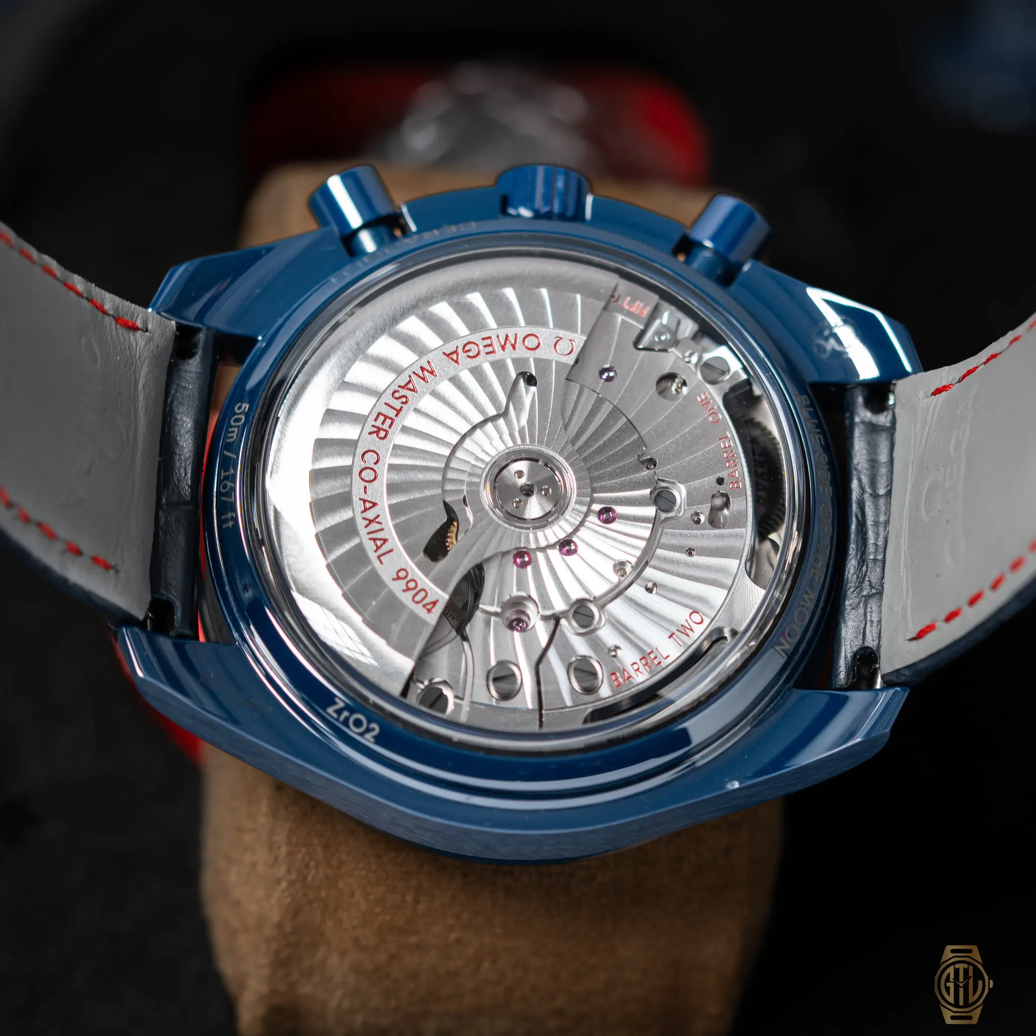 2022 Omega SpeedMaster Moon Watch Aventurine Reference 30493445203002 5 2022 Omega SpeedMaster Moon Watch Aventurine Reference 30493445203002 - Image 5