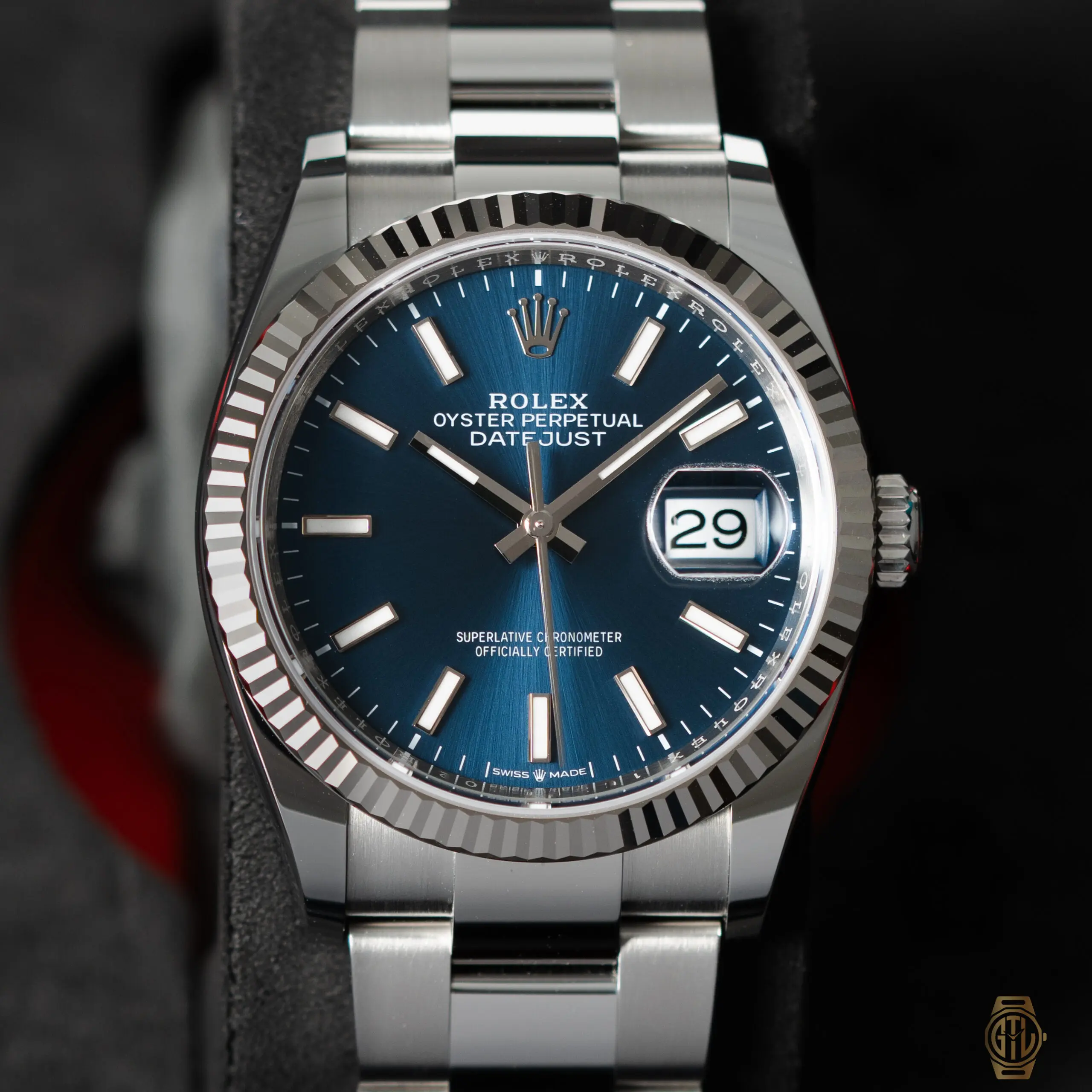 2026 Rolex Datejust 36mm Blue Dial Fluted Bezel Reference 126234 2 2026 Rolex Datejust 36mm Blue Dial Fluted Bezel Reference 126234 - Image 2
