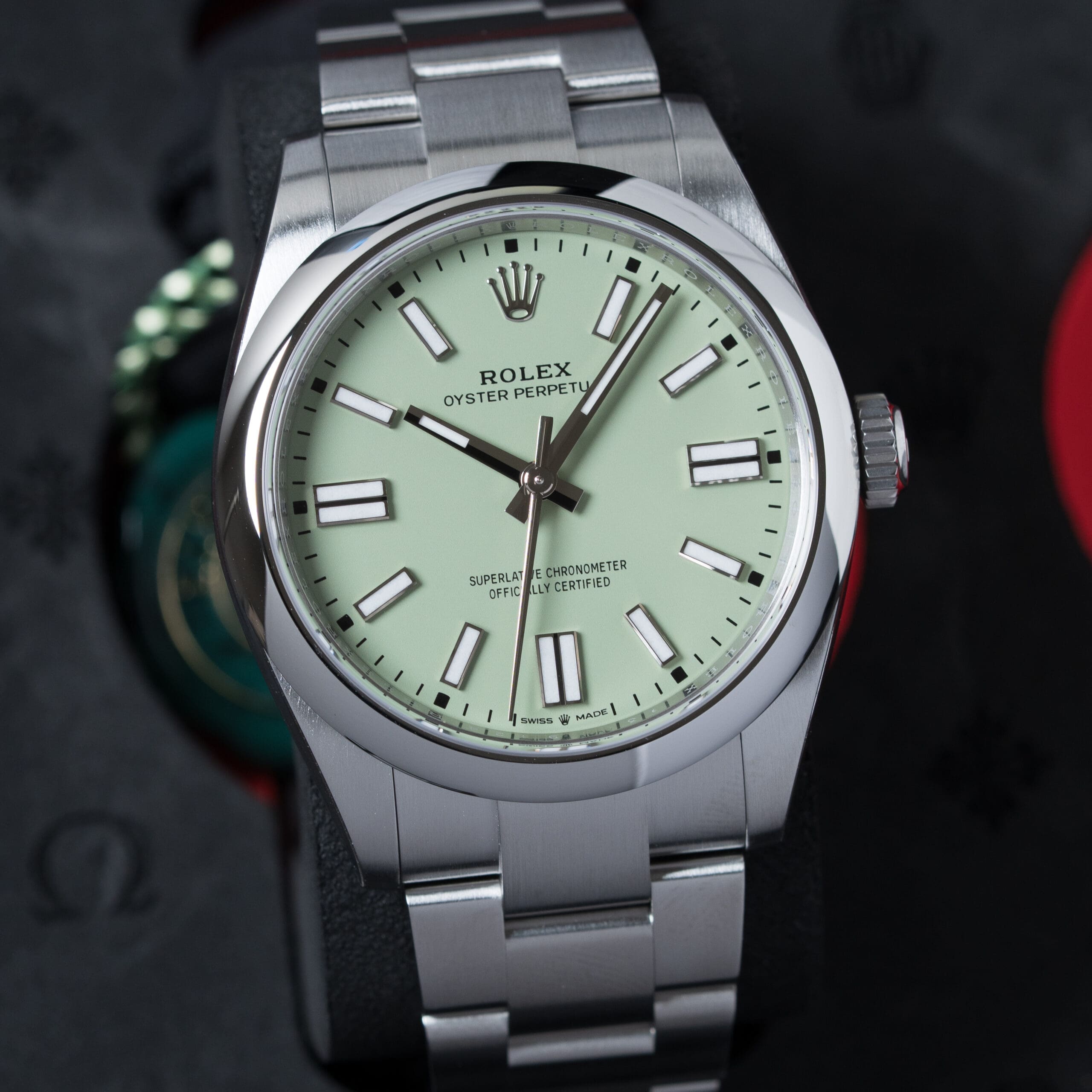 2025 Rolex Oyster Perpetual 41mm Pistachio Ref. 134300