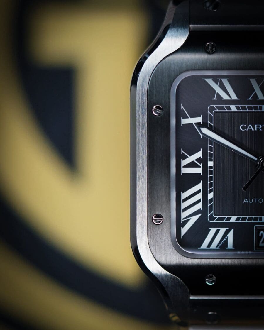 2025 Cartier Santos Large ADLC Bezel WSSA0037, photo 2 of 4