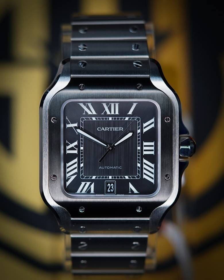 2025 Cartier Santos Large ADLC Bezel WSSA0037