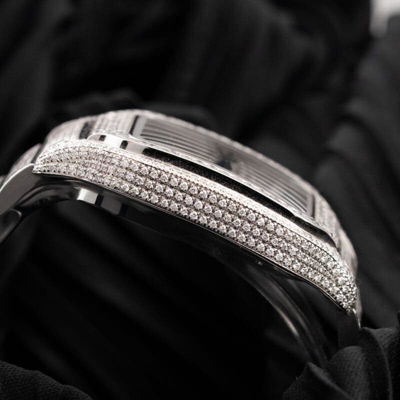 Cartier Santos Large Natural Diamonds WSSA0018, photo 9 of 11