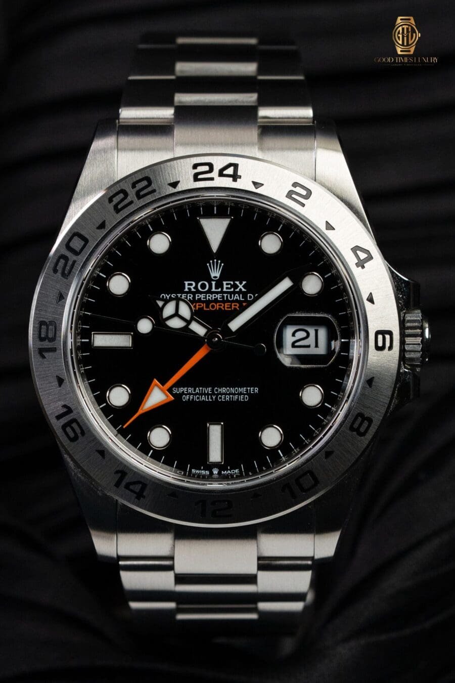 2025 Rolex Explorer II 42mm Black Dial Ref. 226570, photo 3 of 10