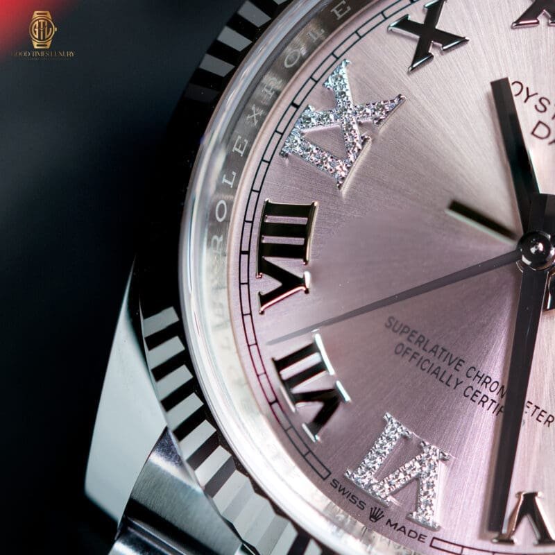 2025 Rolex Datejust 36mm Pink Diamond Dial Jubilee Bracelet Ref.126234, photo 2 of 4