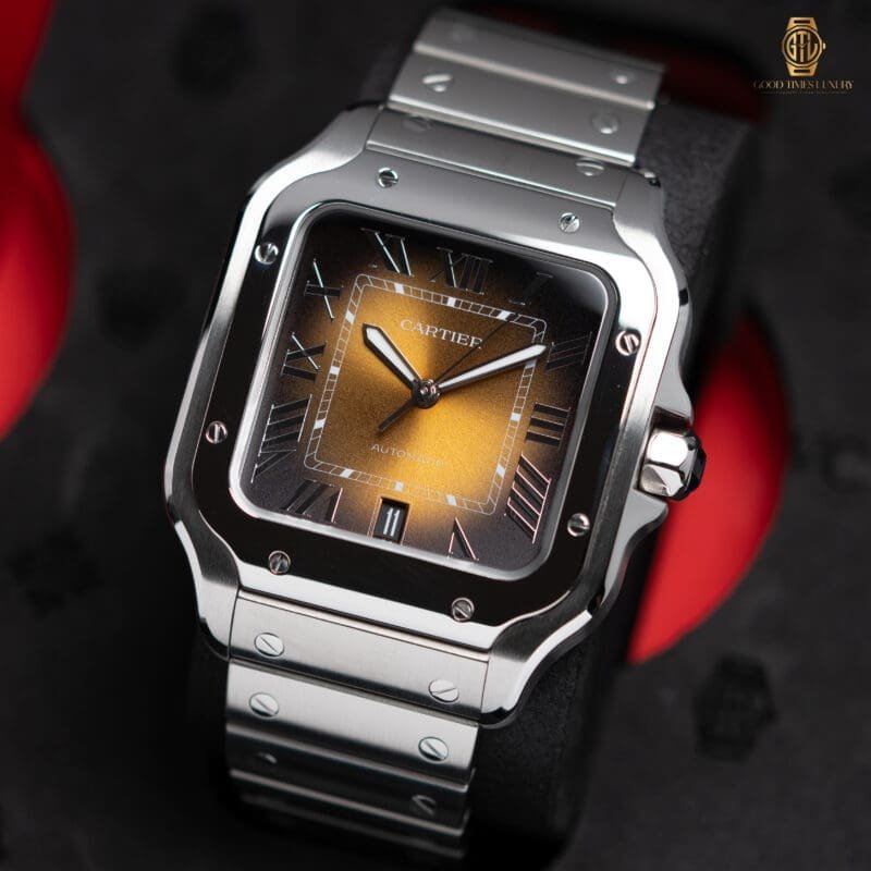 2024 Cartier Santos Large ‘Tiger Eye’ WSSA0064