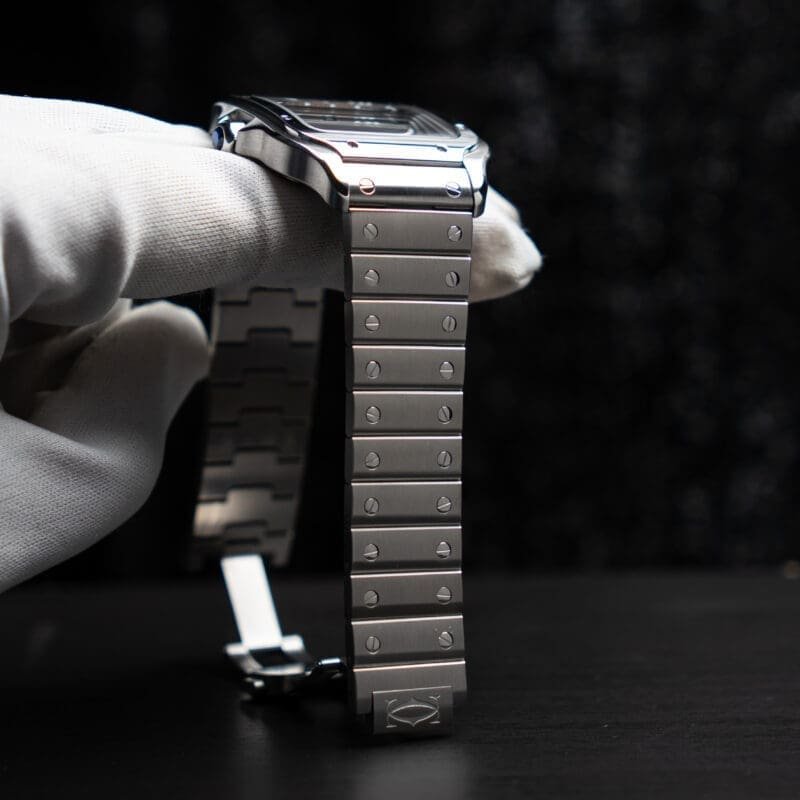 2024 Cartier Santos Large ‘Tiger Eye’ WSSA0064, photo 3 of 8