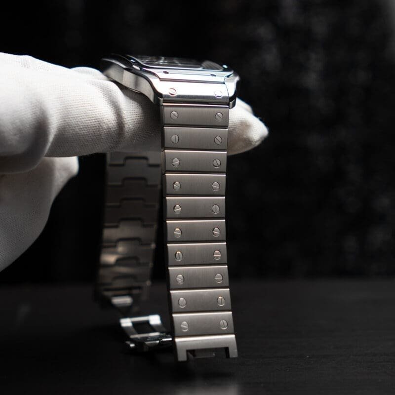 2024 Cartier Santos Large ‘Tiger Eye’ WSSA0064, photo 4 of 8