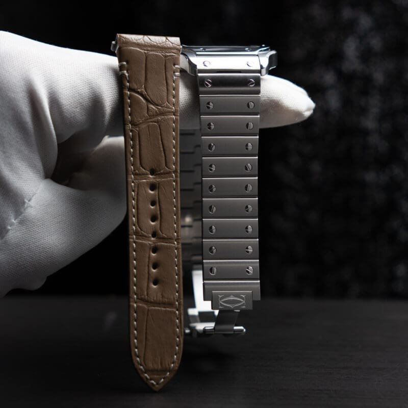 2024 Cartier Santos Large ‘Tiger Eye’ WSSA0064, photo 7 of 8