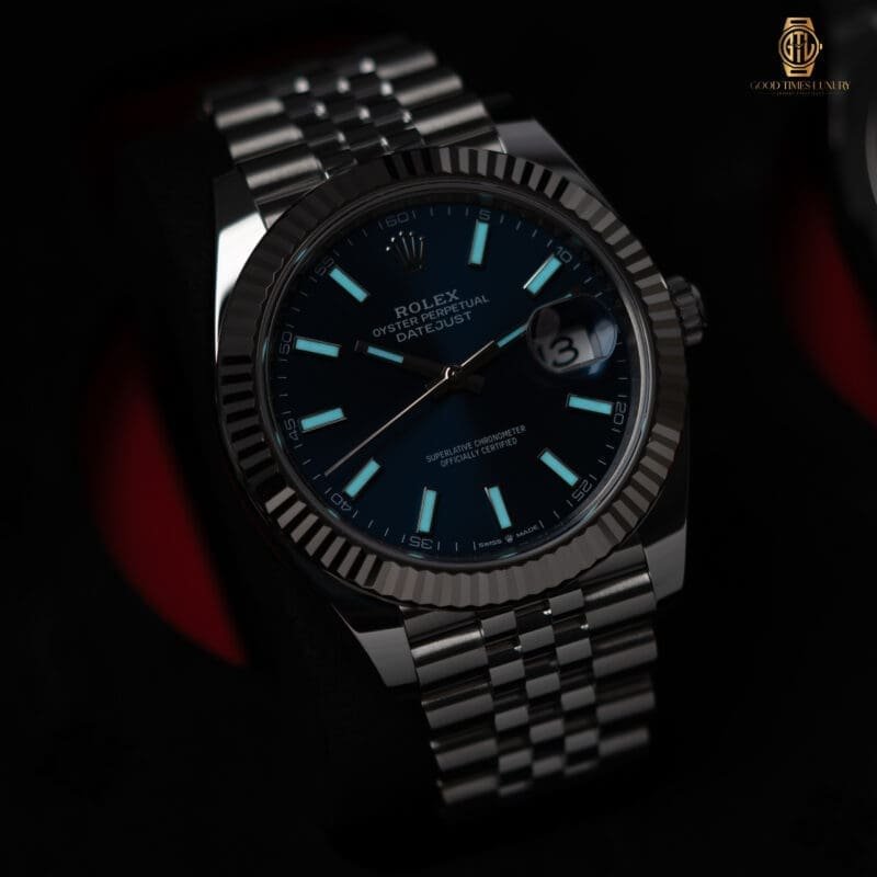 2023 Rolex Datejust 41mm Blue Dial Jubilee Ref.126334, photo 2 of 7