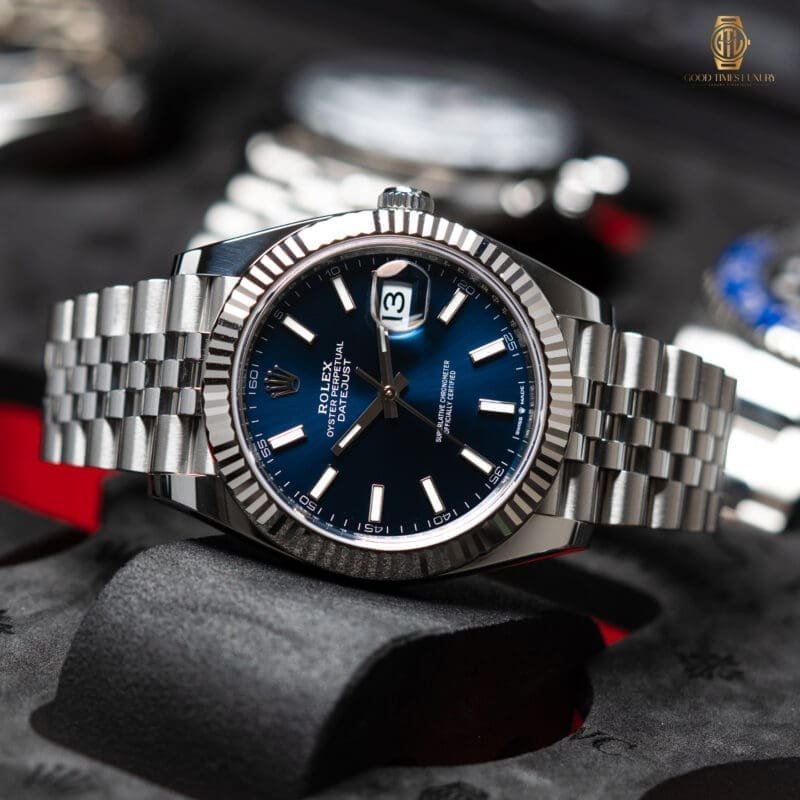 2023 Rolex Datejust 41mm Blue Dial Jubilee Ref.126334, photo 3 of 7