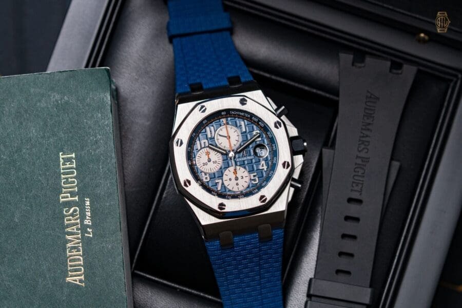 2017 Audemars Piguet Royal Oak Offshore Navy Ref. 26470ST, photo 4 of 11