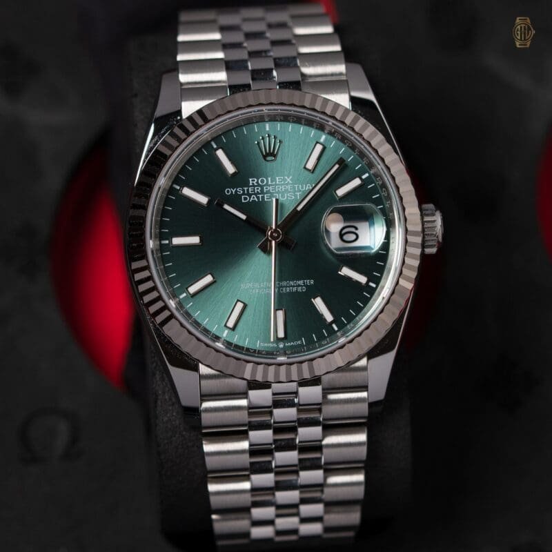 2025 Rolex Datejust 36mm 18K Gold Bezel Jubilee Bracelet 126234