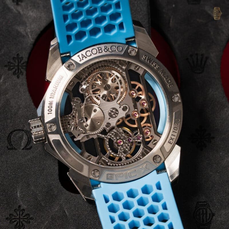 2024 Jacob&Co. Epic X Skeleton Sky Blue, photo 2 of 11