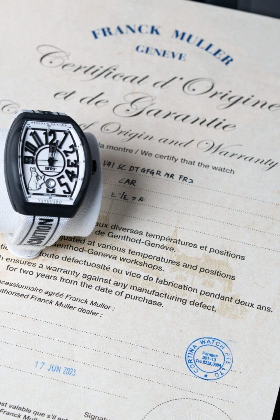 2023 Franck Muller Vanguard FR2 ref. V41SCDT, photo 11 of 12