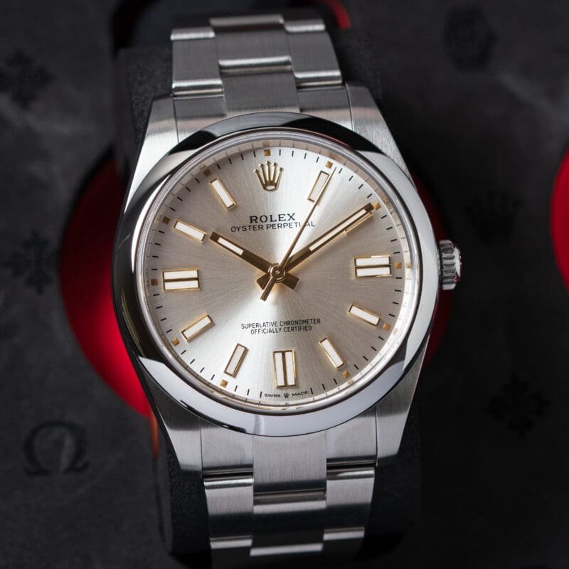 2025 Rolex Oyster Perpetual 41mm Silver Ref. 124300