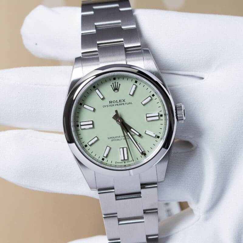 2025 Rolex Oyster Perpetual 41mm Pistachio Ref. 134300, photo 3 of 5