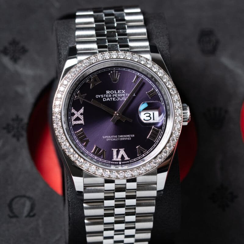 2026 Rolex Datejust 36mm Purple Diamond Set Ref. 126284RBR
