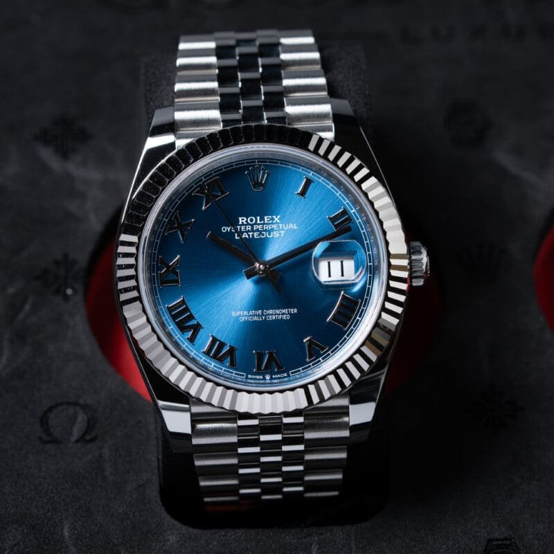 2025 Rolex Datejust 41mm Blue Roman Dial Ref. 126334