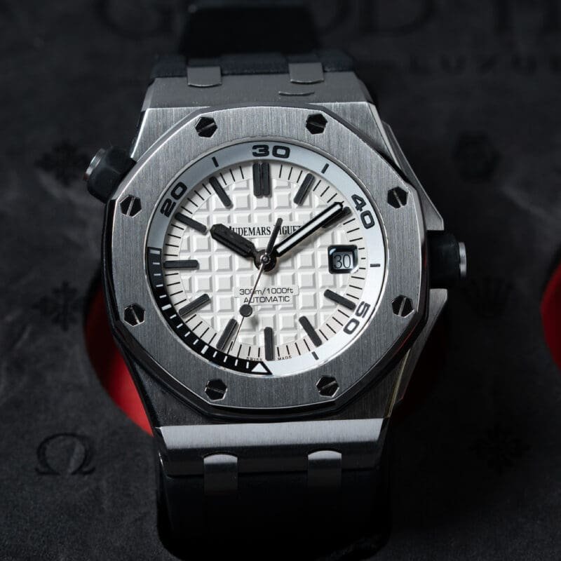 2017 Audemars Piguet Royal Oak Offshore White Dial Ref. 15710ST