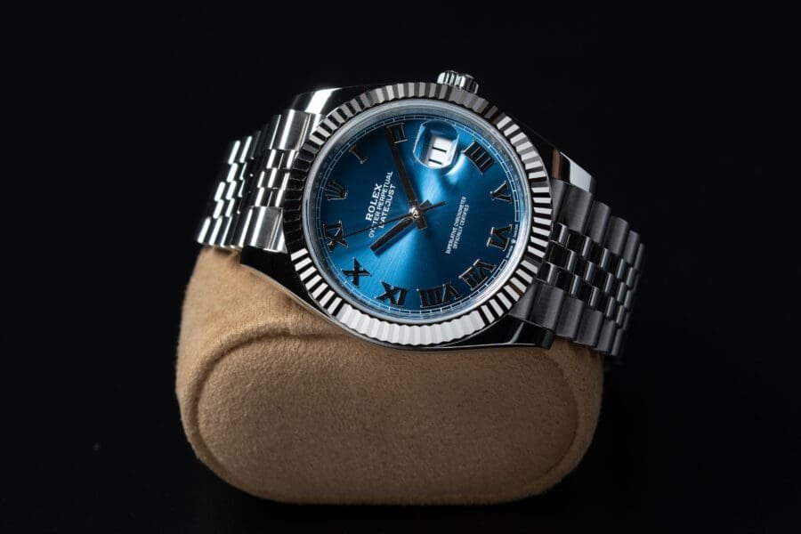 2025 Rolex Datejust 41mm Blue Roman Dial Ref. 126334, photo 2 of 9