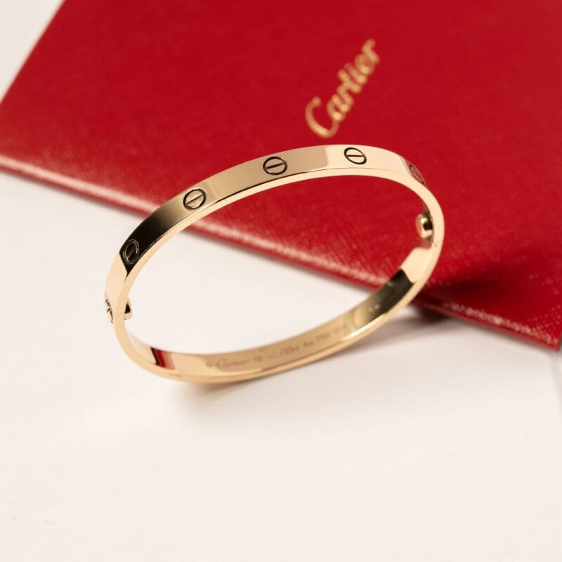 Cartier Love Bracelet Classic Yellow Gold 18cm