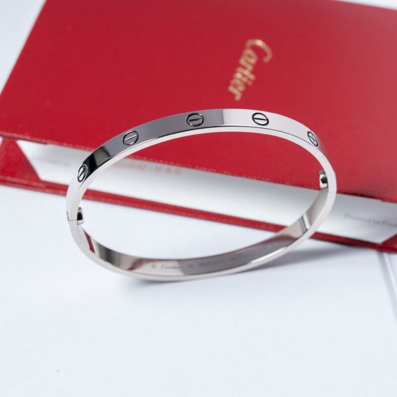 Cartier Love Bracelet Classic White Gold 19cm, photo 3 of 4