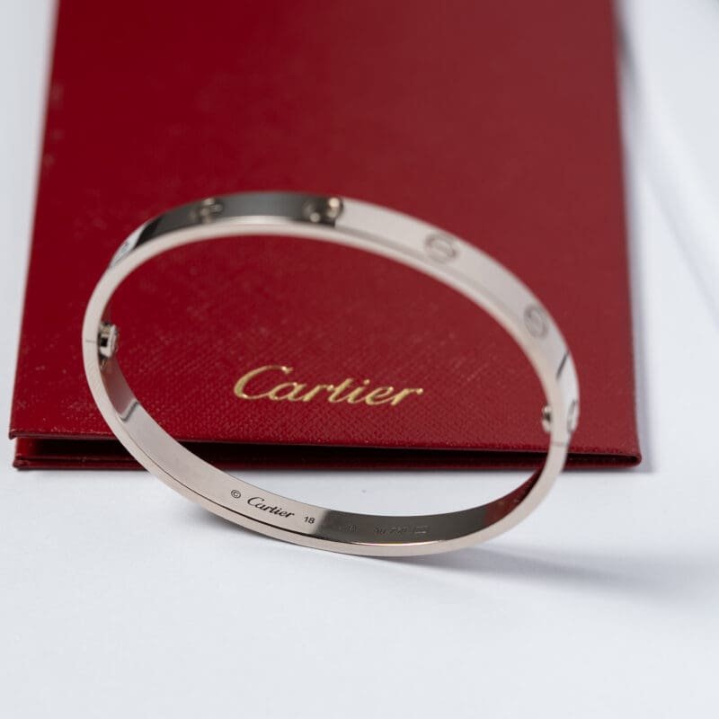 Cartier Love Bracelet Classic White Gold 18cm, photo 4 of 5