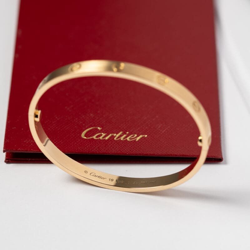 Cartier Love Bracelet Classic Brushed Yellow Gold 19cm, photo 4 of 6