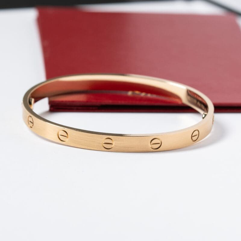 Cartier Love Bracelet Classic Brushed Yellow Gold 19cm, photo 2 of 6