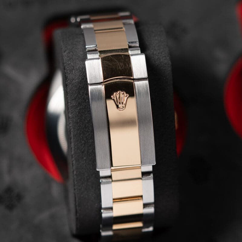 Rolex Datejust 41mm Two Tone Black Dial Oyster Bracelet Reference 126333, photo 4 of 9