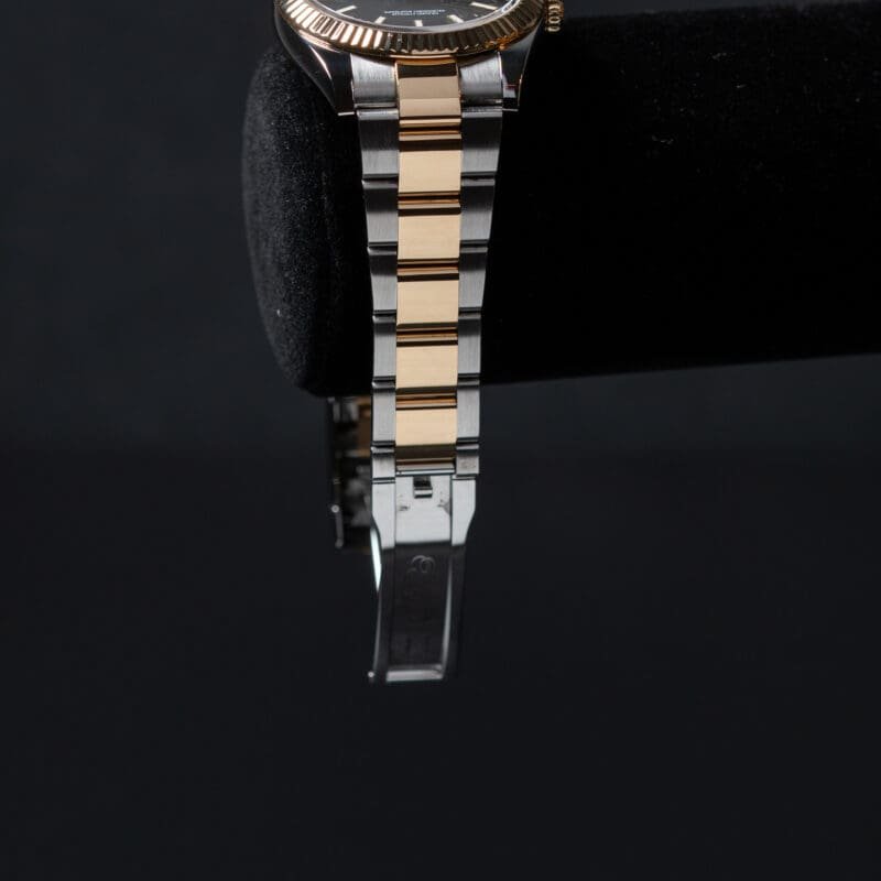Rolex Datejust 41mm Two Tone Black Dial Oyster Bracelet Reference 126333, photo 5 of 9