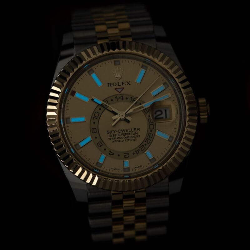 2021 Rolex Sky-Dweller Champagne Dial, Jubilee Bracelet Ref. 326933, photo 2 of 7