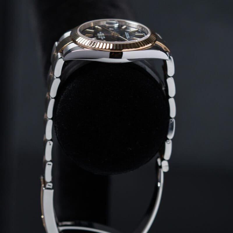 Rolex Datejust 41mm Two Tone Black Dial Oyster Bracelet Reference 126333, photo 7 of 9